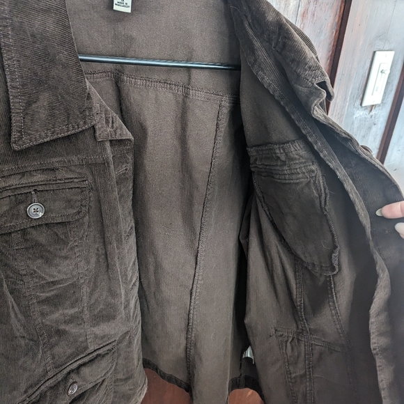 St Johns Bay women's corduroy Jacket 1X NWT - Picture 6 of 9